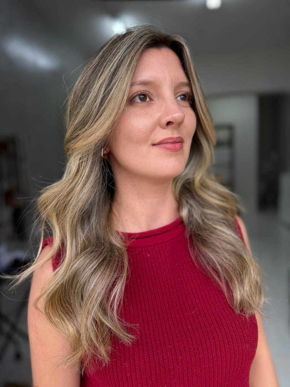 Trabalho de mechas e coloração — Studio Renata Rosa Beauty Concept, Varginha MG e São José dos Campos SP