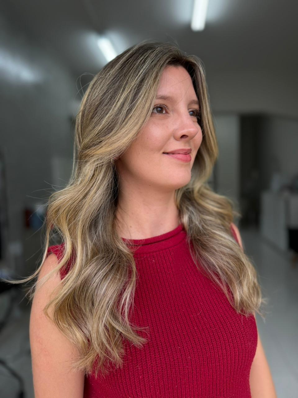 Trabalho de mechas e coloração — Studio Renata Rosa Beauty Concept, Varginha MG e São José dos Campos SP
